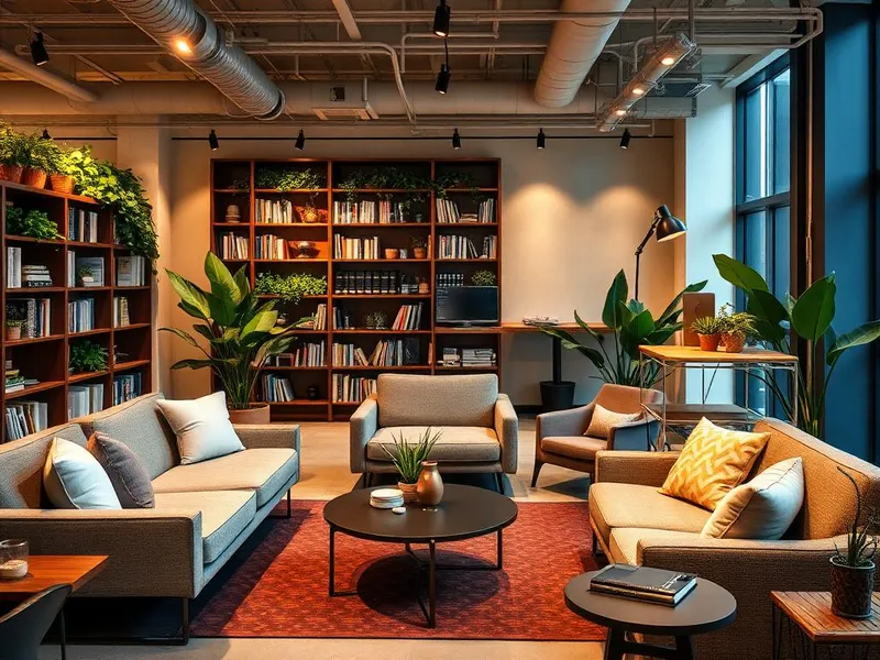Creative lounge and break area