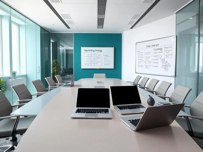 Strategy meeting room