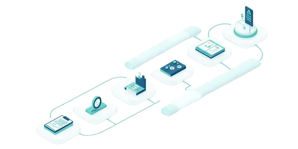 Our structured process workflow