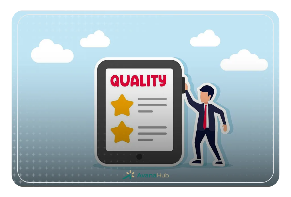 Business Reviews Stars Contact Info Illustration