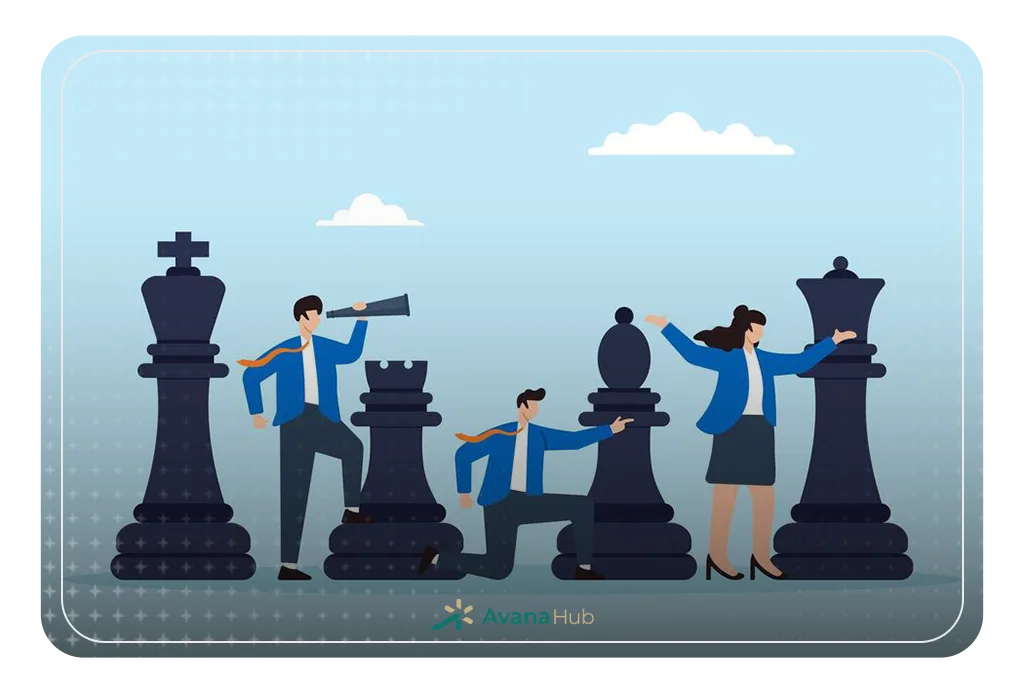 Strategy Chess Planning Illustration Business