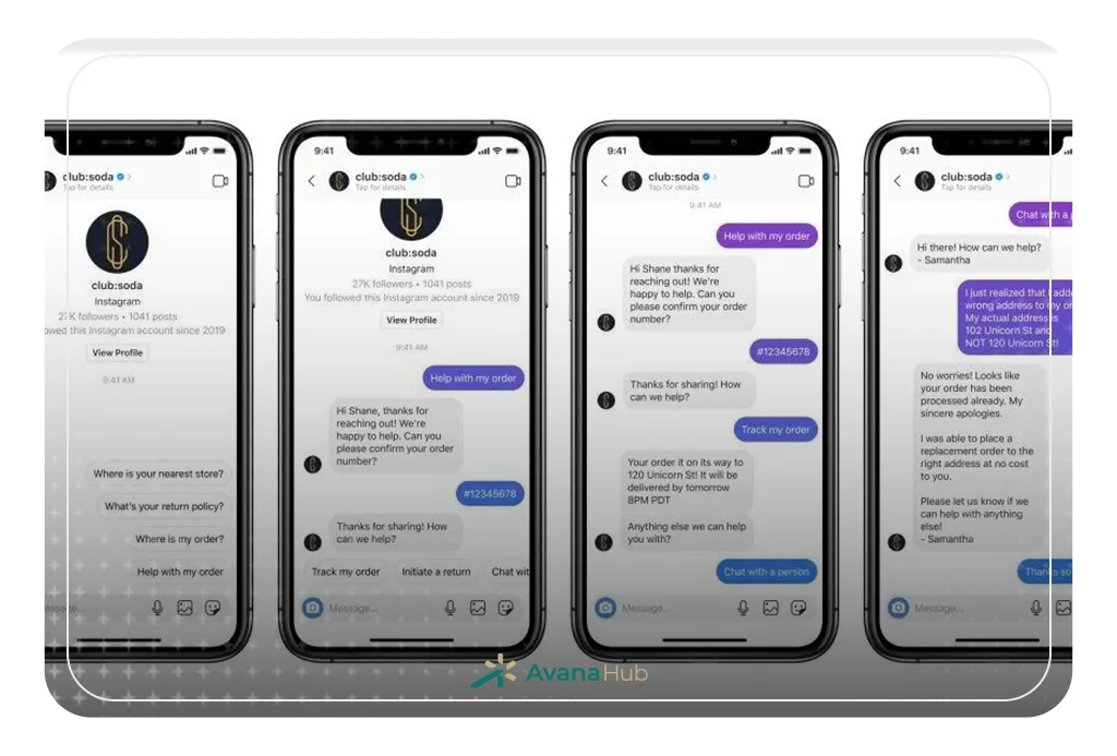 Instagram Dm Customer Service Example